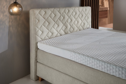 HU-BX25025 von Hukla - Boxspringbett KT 25025 ecru