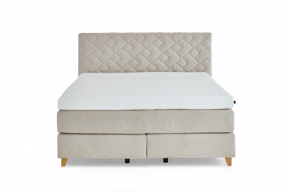 HU-BX25025 von Hukla - Boxspringbett KT 25025 ecru
