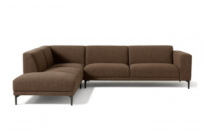 Umberto von Easy Sofa - Polstersofa links braun