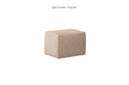Adesso von RUF Betten - Boxspringbett KTE beige-grau