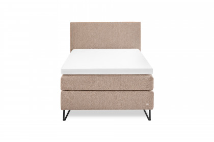 Adesso von RUF Betten - Boxspringbett KTE beige-grau