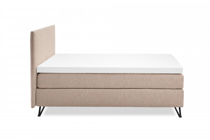 Adesso von RUF Betten - Boxspringbett KTE beige-grau