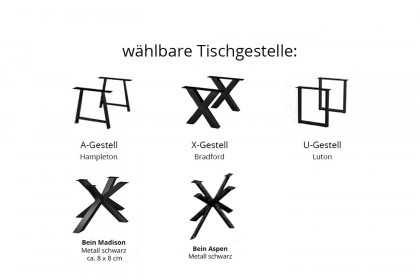 Compact Dining von BODAHL MØBLER - Esstisch mit Sterngestell