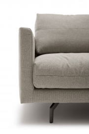 CR.414 von creation by Rolf Benz - Ecksofa links signalgrau