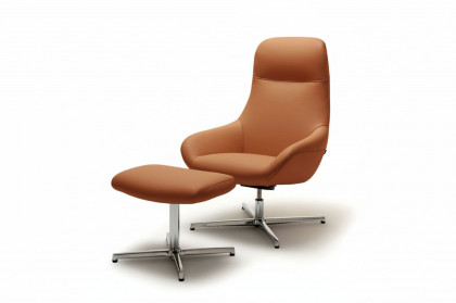 CR.414 von creation by Rolf Benz - Ecksofa links signalgrau