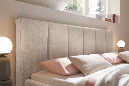 Franklin von set one by Musterring - Polsterbett 180 beige