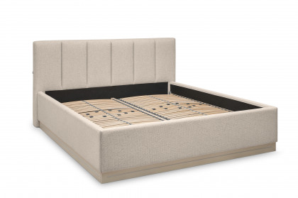 Franklin von set one by Musterring - Polsterbett 180 beige