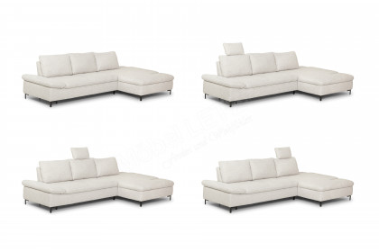 Easy von Dietsch - Ecksofa creme