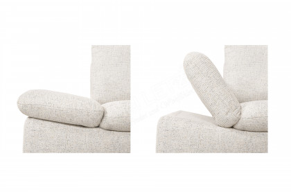 Easy von Dietsch - Ecksofa creme