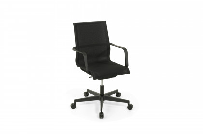 Zitwell 40 aus der Kollektion Letz - Homeofficestuhl in Schwarz
