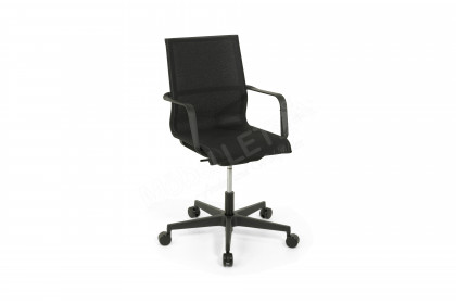 Zitwell 40 aus der Kollektion Letz - Homeofficestuhl in Schwarz