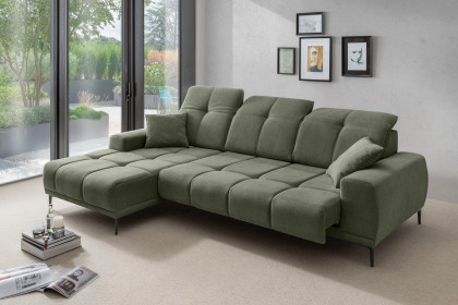 Nesto von Benformato - Polstersofa links dunkelgrün