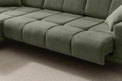 Nesto von Benformato - Polstersofa links dunkelgrün