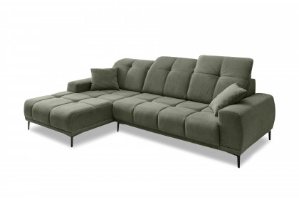 Nesto von Benformato - Polstersofa links dunkelgrün