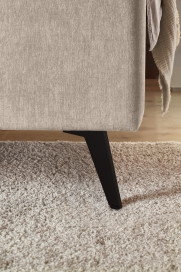Cary von set one by Musterring - Polsterbett 140 in Beige