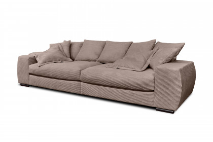 Limosano von Benformato - XXL-Sofa braun-grau