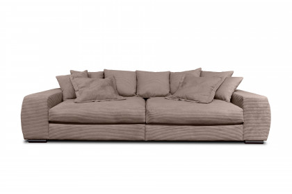 Limosano von Benformato - XXL-Sofa braun-grau