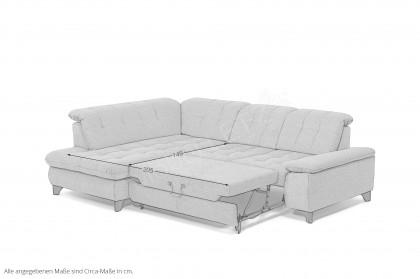 MP-IN18012 von Megapol - Ecksofa ice