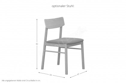 #141 Dining Table von Skovby - Esstisch mit Vierfußgestell