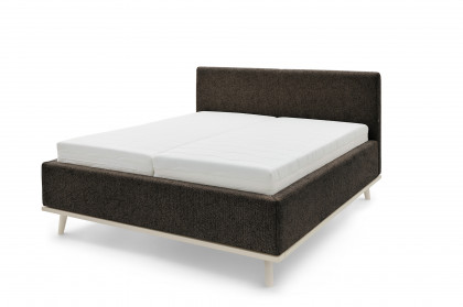 Delphi von Musterring - Polsterbett KT2 in Schwarz-Beige