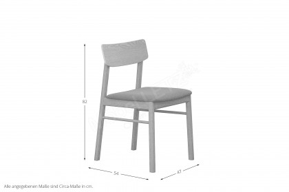 #844 Dining Chair von Skovby - Esszimmerstuhl ocean