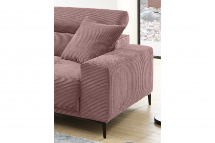 Orio von Benformato - Ecksofa Variante links rosa