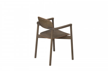 #842 Dining Chair von Skovby - Stuhl Eiche mokka