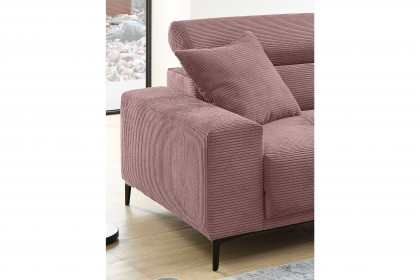 Orio von Benformato - Ecksofa Variante rechts rosa
