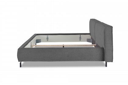 Calas von Candy Sleep - Polsterbett dark-grey