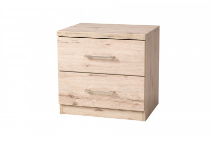 MULTIFLEX von Schlüter Möbelfabrik - Nachtschrank BASIC mit 2 Schubladen