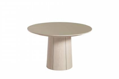 #33 Dining Table von Skovby - Esstisch in Nanolaminat muskat & Eiche weiß geölt