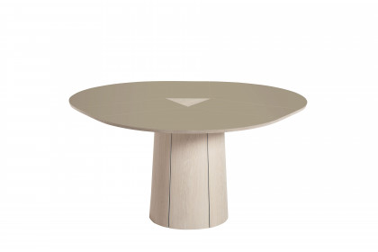 #33 Dining Table von Skovby - Esstisch in Nanolaminat muskat & Eiche weiß geölt