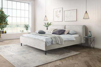 Calas von Candy Sleep - Polsterbett light-grey