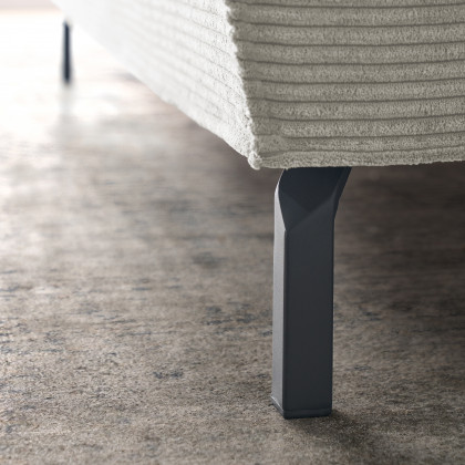 Calas von Candy Sleep - Polsterbett light-grey