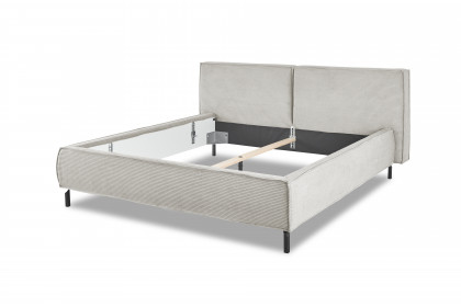 Calas von Candy Sleep - Polsterbett light-grey