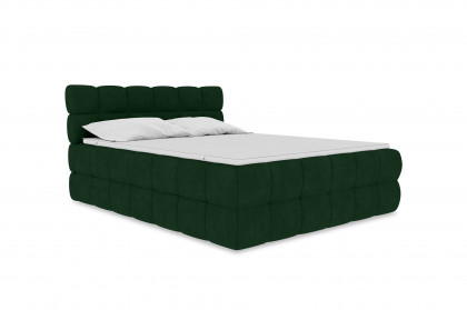 BX-LE-06 von SW KOLLEKTION - Boxspringbett dunkelgrün