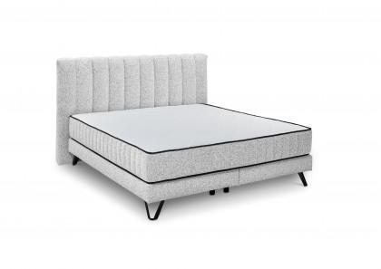 Baldwin von set one by Musterring - Boxspringbett 180 KTB in Dove