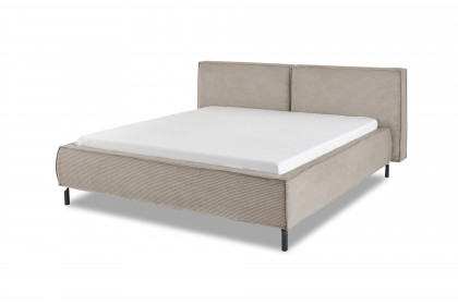 Calas von Candy Sleep - Polsterbett taupe