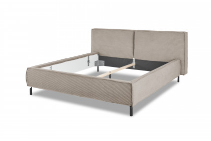 Calas von Candy Sleep - Polsterbett taupe