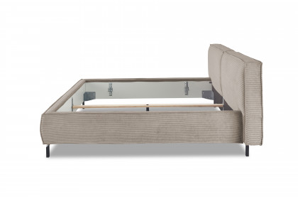 Calas von Candy Sleep - Polsterbett taupe