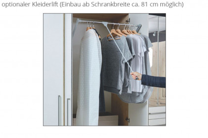 MULTIFLEX von Schlüter Möbelfabrik - Kleiderschrank BASIC mit Jumbo-Auszug