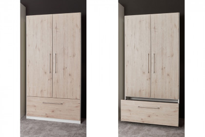 MULTIFLEX von Schlüter Möbelfabrik - Kleiderschrank BASIC mit Jumbo-Auszug