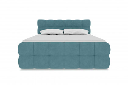 BX-LE-06 von SW KOLLEKTION - Boxspringbett hellblau