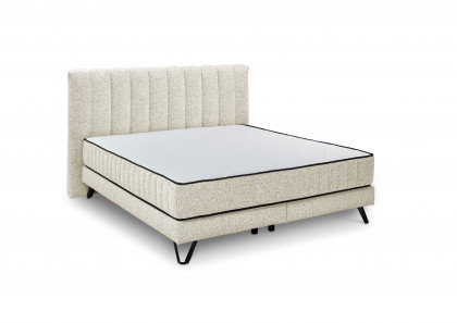 Baldwin von set one by Musterring - Boxspringbett 180 KTB in Ivory