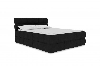 BX-LE-06 von SW KOLLEKTION - Boxspringbett schwarz