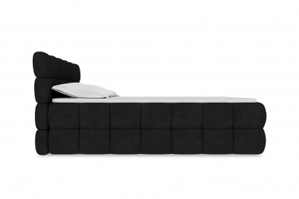 BX-LE-06 von SW KOLLEKTION - Boxspringbett schwarz