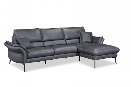 MR 230 von Musterring - Ledersofa rechts anthrazit