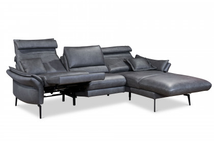 MR 230 von Musterring - Ledersofa rechts anthrazit