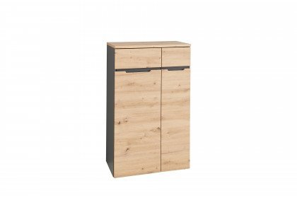 Memphis-Office von Innostyle - Schreibtisch in Artisan Eiche