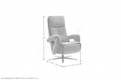 HU-ER18030 von Hukla - TV-Sessel siena